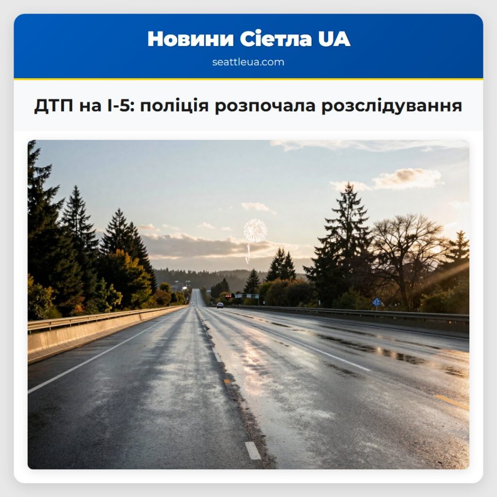 ДТП на I-5: поліція розпочала розслідування
