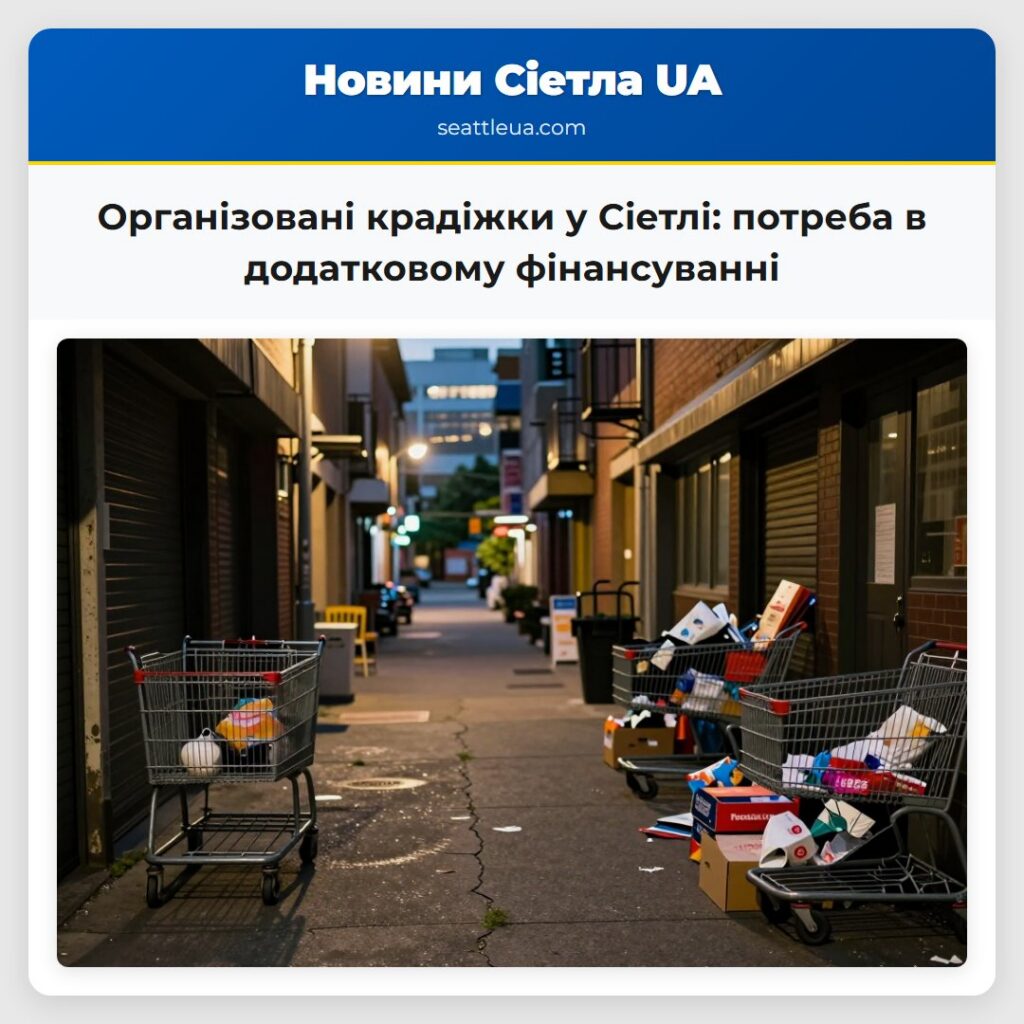 Організовані крадіжки у Сіетлі: потреба в