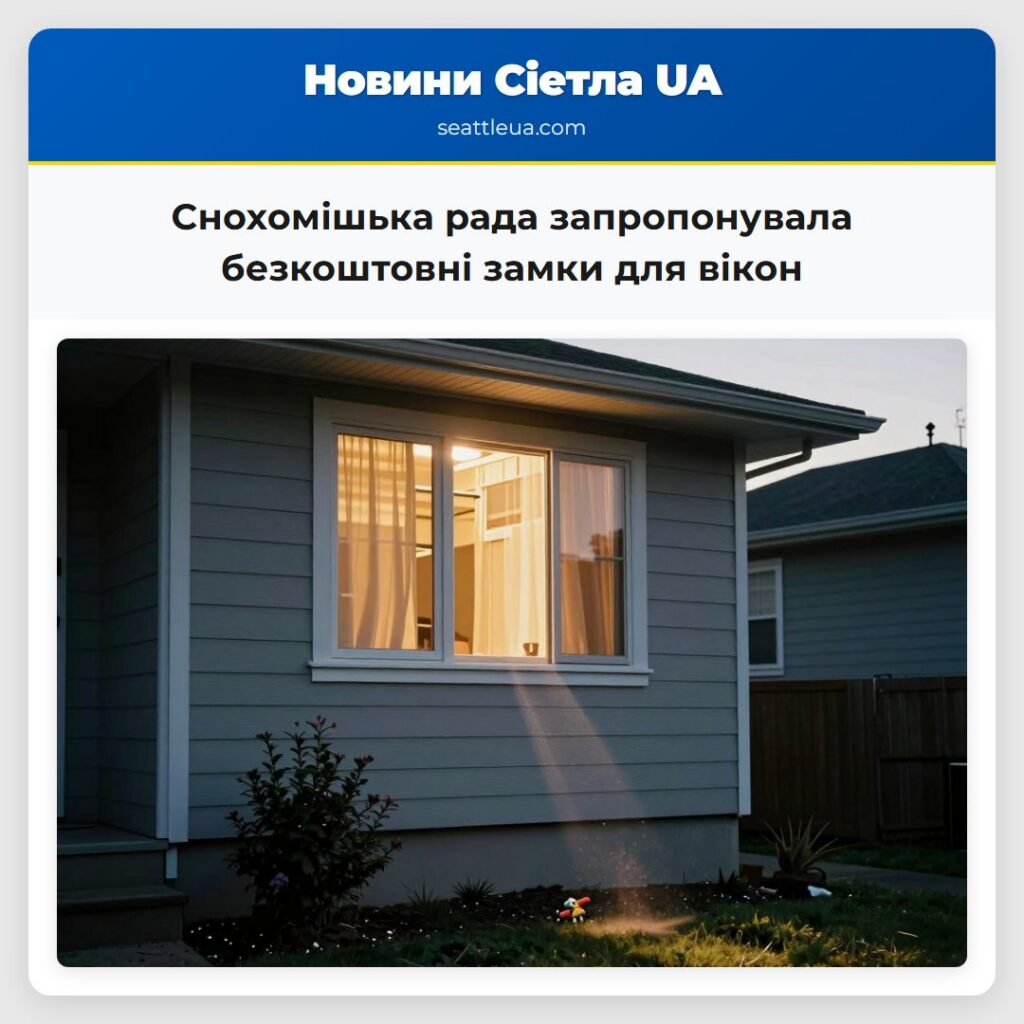 Снохомішька рада запропонувала безкоштовні замки